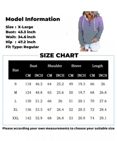 Oversized Hoodie for Women Bottons Drawstring Long Sleeve Tops Sweatshirt Trendy Fashion Graphic Hoodies Clothes D-pink $11.3...