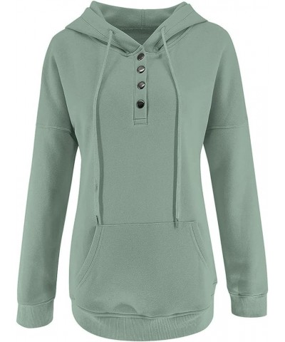 Hoodies for Women Hoodies Y2K Womens Oversized Hoodies Fleece Sweatshirts Long Sleeve Sweaters Pullover with Pocket 04-mint G...