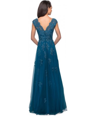 Cap Sleeve Mother of The Bride Dresses Evening Gowns for Women Long Fomal Dresses with Pockets Sage $41.25 Dresses