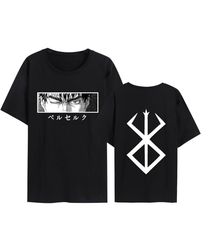 Berserk Brand of Sacrifice Graphic T-Shirt, Red Brushed Storyline, Manga Action Anime Shirt, Negro Black15 $11.49 T-Shirts