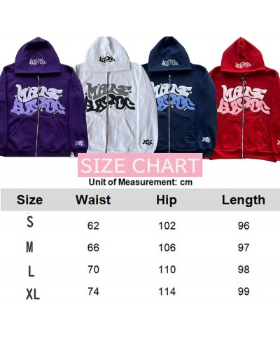 Pink Spider Full Zip Hoodie Y2k Rhinestone Skull Streetwear Skeleton Hoodies Goth Grunge Oversized Jacket M-red $19.03 Hoodie...