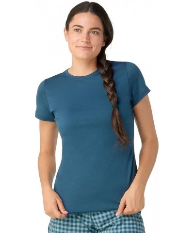 Merino Short-Sleeve Tee - Women's Twilight Blue $37.40 Activewear