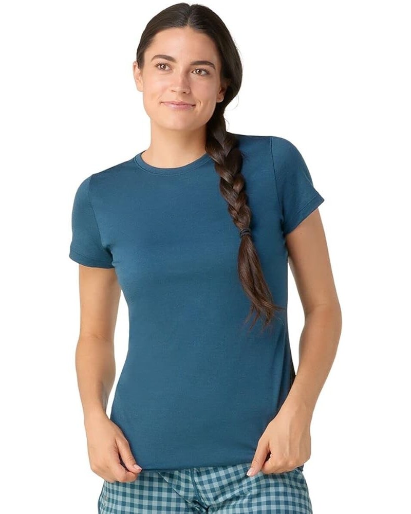 Merino Short-Sleeve Tee - Women's Twilight Blue $37.40 Activewear