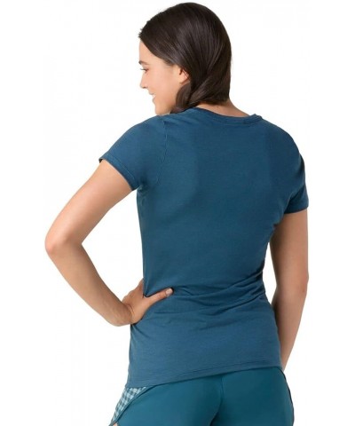 Merino Short-Sleeve Tee - Women's Twilight Blue $37.40 Activewear