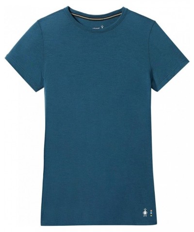 Merino Short-Sleeve Tee - Women's Twilight Blue $37.40 Activewear