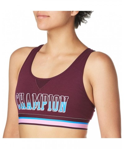 Women's The Authentic Sports Bra Dark Berry Purple-586982 $10.89 Lingerie