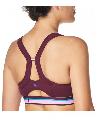 Women's The Authentic Sports Bra Dark Berry Purple-586982 $10.89 Lingerie