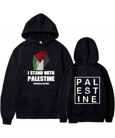 Free Palestine,I Stand with Palestine,Support Palestine Hoodies Pray for Palestine Unisex Sweatshirts 3-black $9.71 Hoodies &...