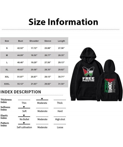 Free Palestine,I Stand with Palestine,Support Palestine Hoodies Pray for Palestine Unisex Sweatshirts 3-black $9.71 Hoodies &...