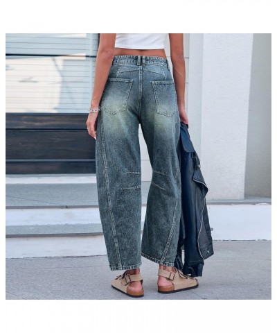 Jeans for Women High Waisted Flare Jeans Stretch Bell Bottom Wide Leg Denim Pants Shape Effect Pull on Flare Jeans Z12dark Bl...