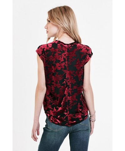 Women's Yanis Tops Rio Red Burnout $25.97 Others