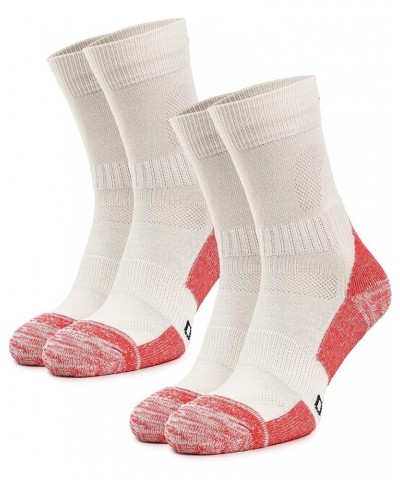 Merino Wool Socks for Women And Men - 85% Merino Wool Hiking Socks Crew Style Mediterranean Island Pack of 2 $19.35 Socks