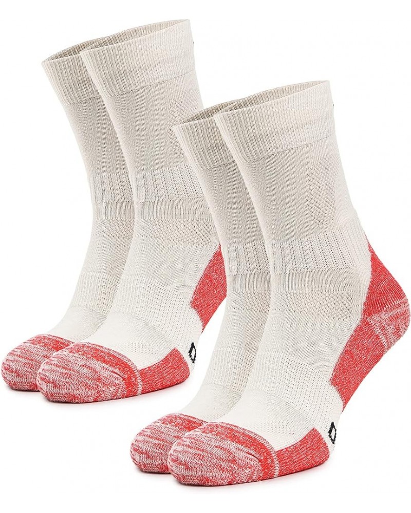 Merino Wool Socks for Women And Men - 85% Merino Wool Hiking Socks Crew Style Mediterranean Island Pack of 2 $19.35 Socks