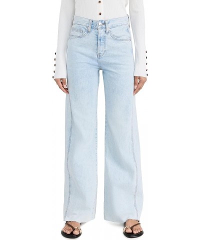 Women's Taylor Wide Leg Jeans Pale Stone $118.17 Jeans