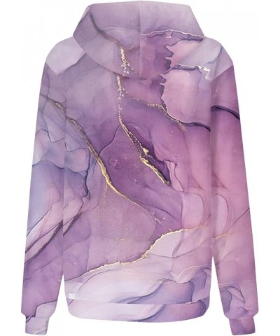 ADHOWBEW Y2k Hoodie Women 2023 Lightweight Cute Long Sleeve Graphic Sweaters Sweatshirt Loose Fit C-purple $9.45 Jackets