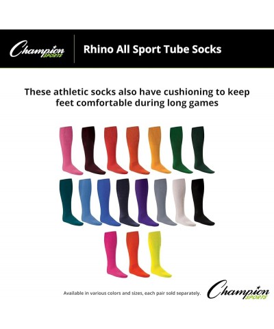 Rhino All Sport Athletic Socks - Multiple Sizes and Colors 8.5-10 (Medium) Royal Blue $7.35 Socks