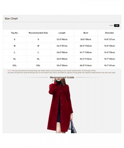 Womens Casual Long Trench Coat Open Front Lapel Overcoat Windproof Classic Peacoat with Self-Tie Belt Black B $18.28 Coats