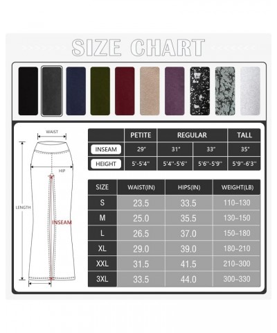 S-XXXL 29''31''33''35'' Inseam Women's Cotton Bootcut Pants Inner Pocket Dark Grey, 4 Pockets $19.24 Pants