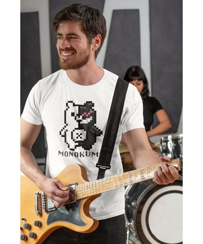 Danganronpa Monokuma 8bit Anime Tee Shirt Tshirt Unisex Men Women Girls Boys Sstee | Heather Irish Green $13.96 T-Shirts