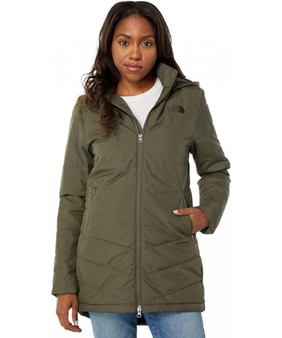 Women's Tamburello Insulated Parka New Taupe Green $36.30 Jackets