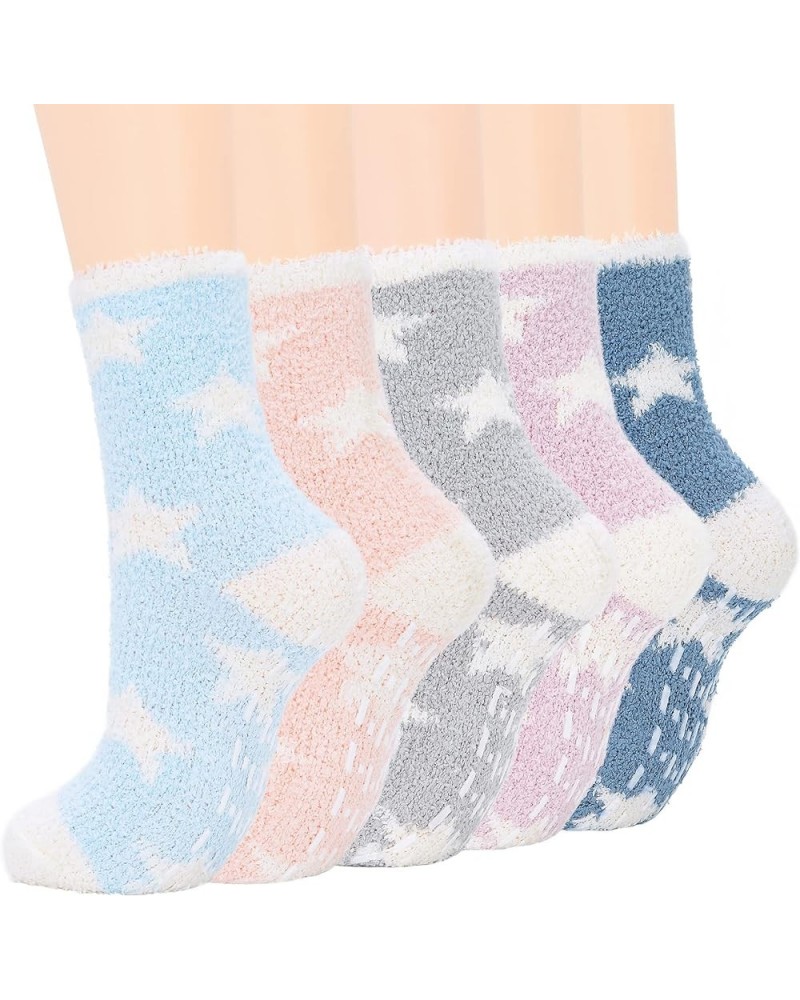 Womens Warm Fuzzy Slipper Socks Fluffy Sherpa Fleece Socks Cozy Non Slip Plush Fleece Socks with Grippers E 5/Star $8.84 Acti...