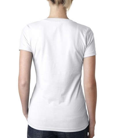 Apparel Women's CVC Deep V-Neck T-Shirt Sand $8.04 T-Shirts