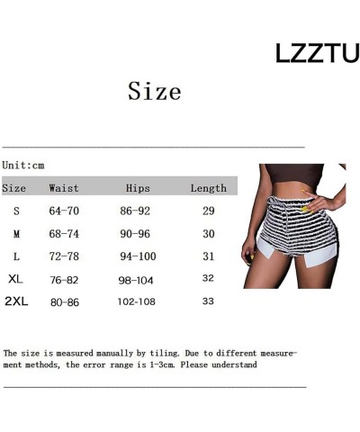 Women Stacked Striped Fuzzy Knitted Extra Long Pants Lounge Pajamas Homewear Sexy High Waist Skinny Slim Streetwear Red Short...