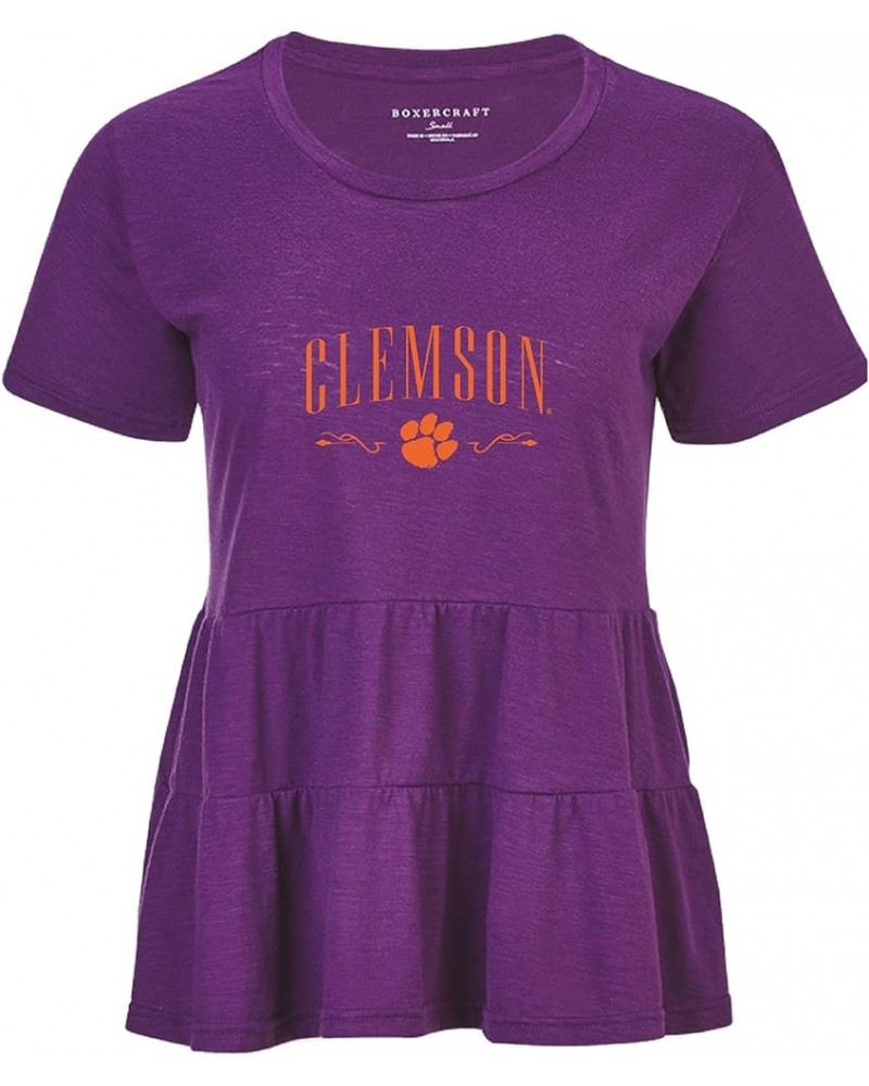 Women's NCAA Team Logo Willow Tee X-Large Purple $12.84 T-Shirts