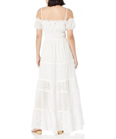 Women's Zena Long Dress Pure White $48.18 Dresses