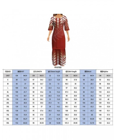 Polynesian Tribal Tapa Puletasi Tatau Women Traditional Dresses Causal Dress Two Piece Set Wh268kehujw0 $24.71 Dresses