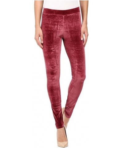 Womens Velvet Leggings Sangria Pants SM (US Womens 4-6) X 29 $30.24 Leggings