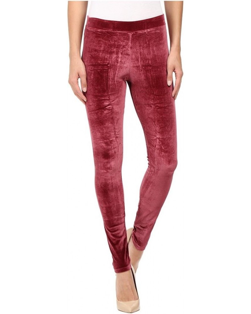 Womens Velvet Leggings Sangria Pants SM (US Womens 4-6) X 29 $30.24 Leggings