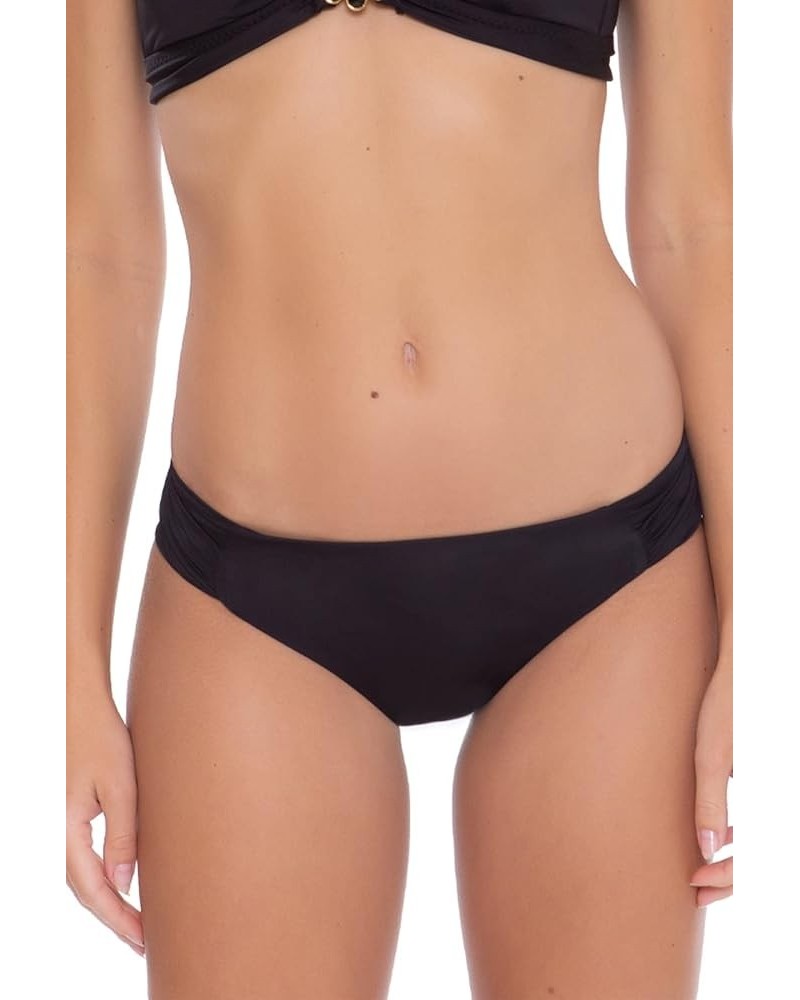 Women's Tab Side Hipster Black $17.40 Swimsuits