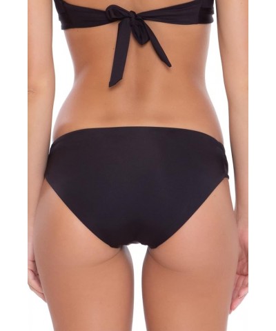 Women's Tab Side Hipster Black $17.40 Swimsuits