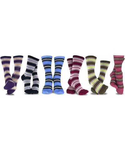 Women's Modern Multi Stripe $9.51 Socks