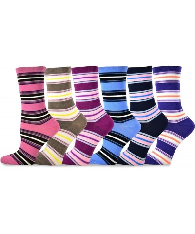 Women's Modern Multi Stripe $9.51 Socks