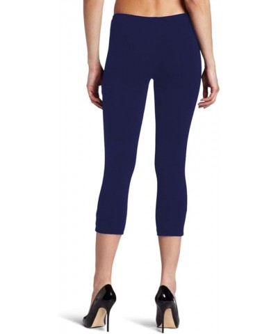 VF-Sport Capri Leggings - Cotton (Junior and Junior Plus Sizes) Navy $15.38 Leggings