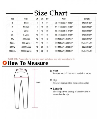 Summer Cropped Pants Straight Capris for Ladies Comfortable Casual Loose Work Pant Elastic Pocket Gray $8.50 Others