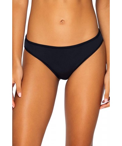 Lula Reversible Women's Swimsuit Hipster Bikini Bottom Black $30.24 Swimsuits