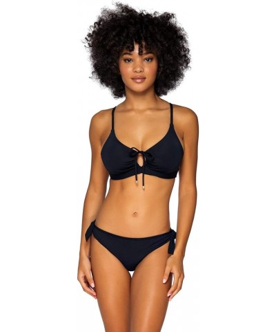 Lula Reversible Women's Swimsuit Hipster Bikini Bottom Black $30.24 Swimsuits