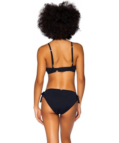 Lula Reversible Women's Swimsuit Hipster Bikini Bottom Black $30.24 Swimsuits