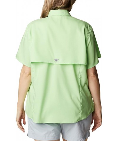 Women's Tamiami Ii Short Sleeve Shirt Lime Glow $19.06 Blouses