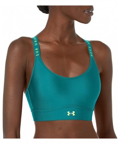 Women's Infinity Mid Impact Bra (722) Coastal Teal / / Lime Surge $15.99 Lingerie