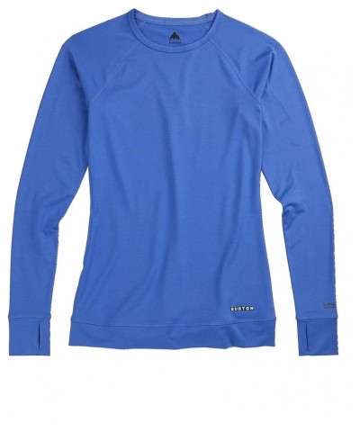 Women's Lightweight X Base Layer Crewneck X-Small Amparo Blue $28.69 Activewear