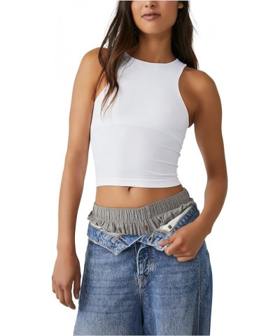 Women's Clean Lines Cami White $22.04 Tanks