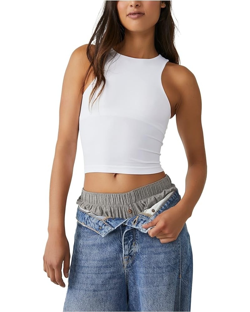 Women's Clean Lines Cami White $22.04 Tanks