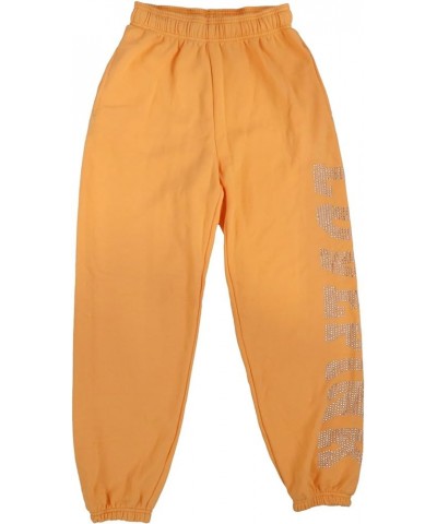 Pink Fleece Baggy Campus Sweatpants Orange $29.80 Others