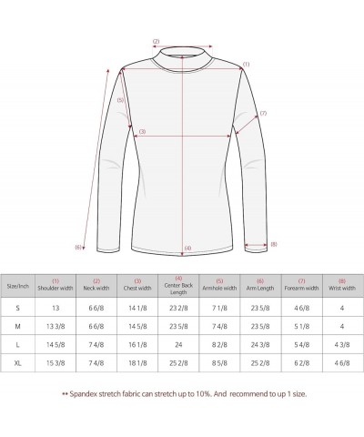 Women's Long Sleeve Mock Turtleneck Tops Casual Slim Fitted Stretch Knit Shirts 08-blue $10.87 Activewear