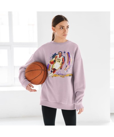 Kobe Black Mamba Sweater - Graphic Unisex Sweatshirt for Men and Women Light Pink $18.40 Hoodies & Sweatshirts