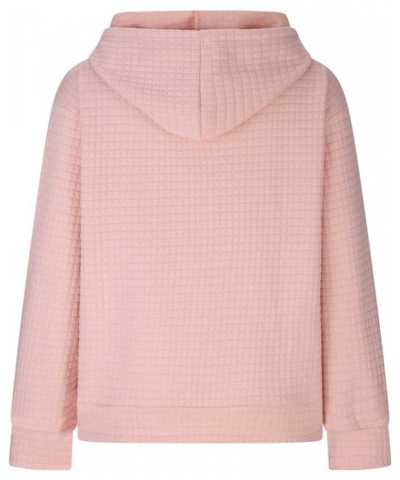 Hoodies for Women Long Sleeve Hooded Oversized Sweatshirt Fall Fashion Clothes Casual Comfy Plus Size Tops Pullover A Pink $8...